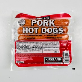 KIRKLANDS - Pork Hot Dogs - 1 x 680g - Fzn