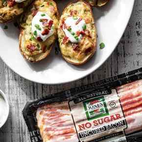 ジョーンズ・砂糖不使用 ベーコン ・454g - 冷凍